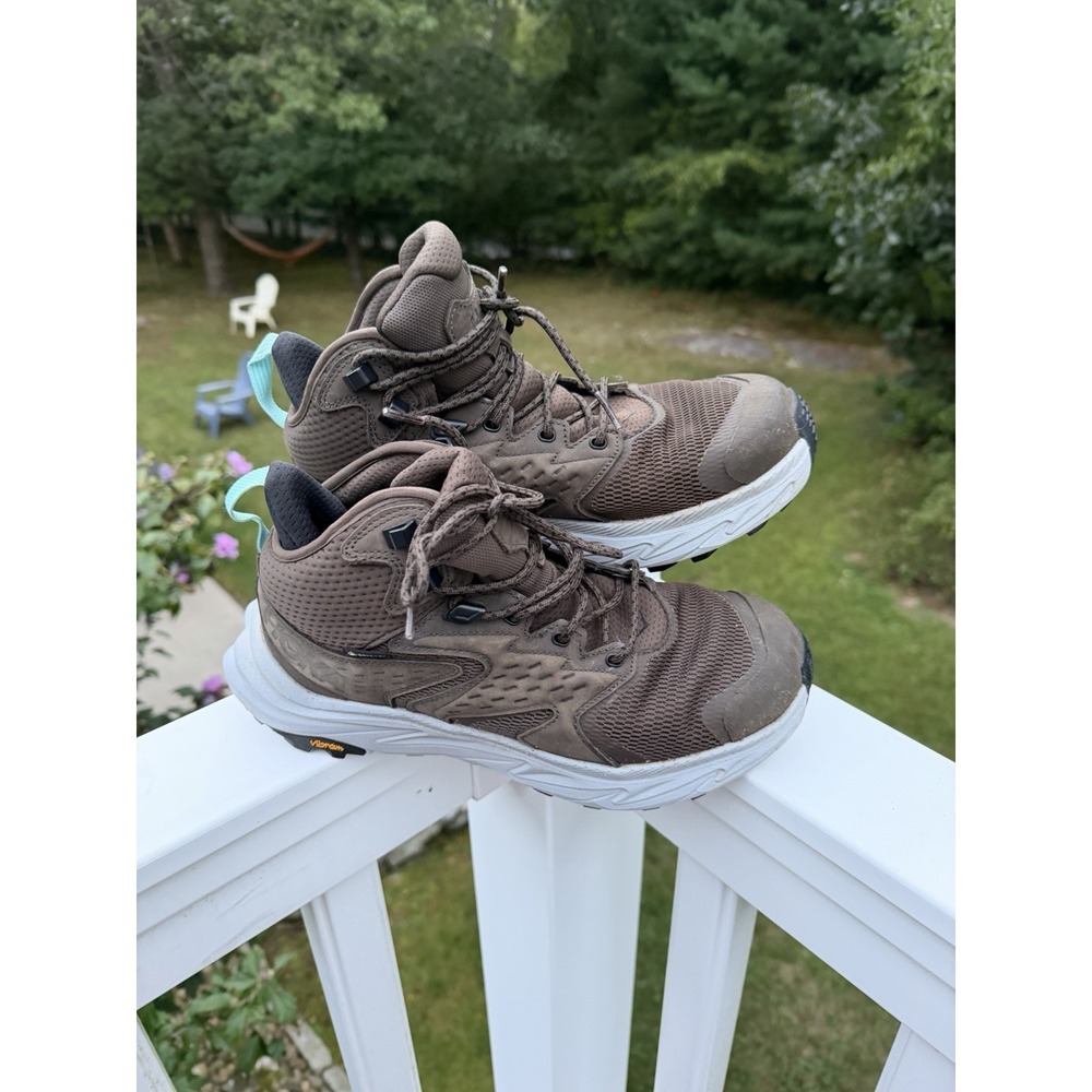 Hoka One One W Anacapa 2 Mid GTX Gore-Tex Hiking Shoes Women's Size 8 EXCELLENT
